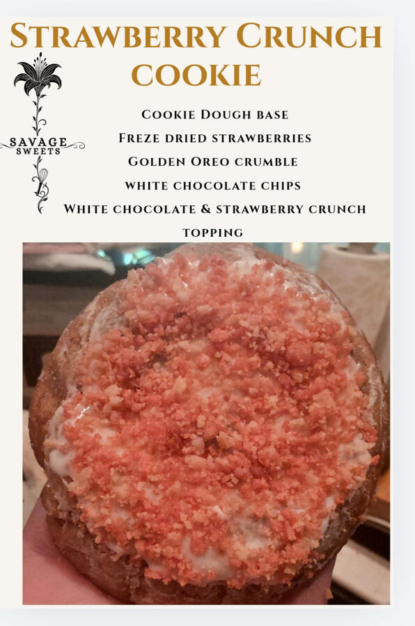 Strawberry Crunch Cookie Strawberry Crunch Cookie