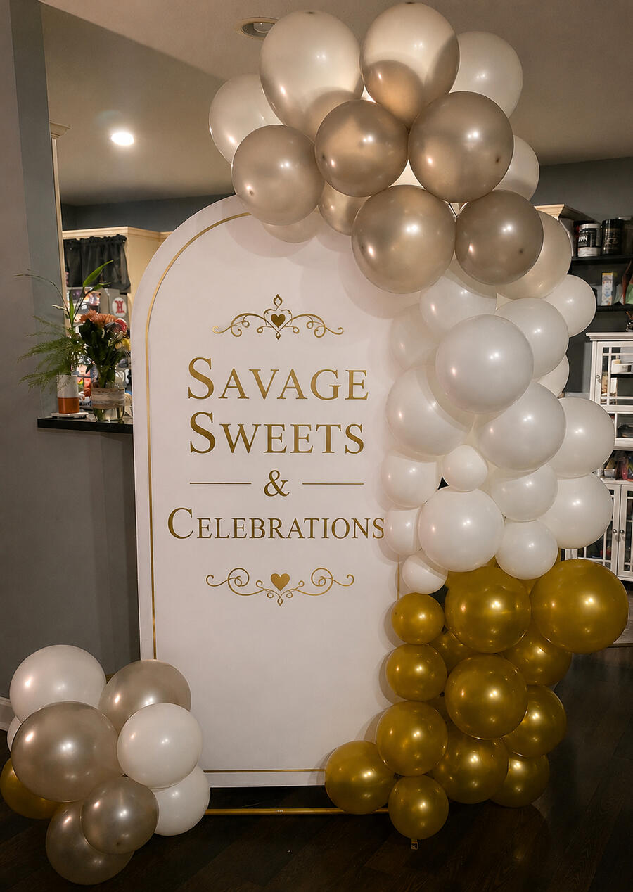 Savage Celebrations Balloon Arch